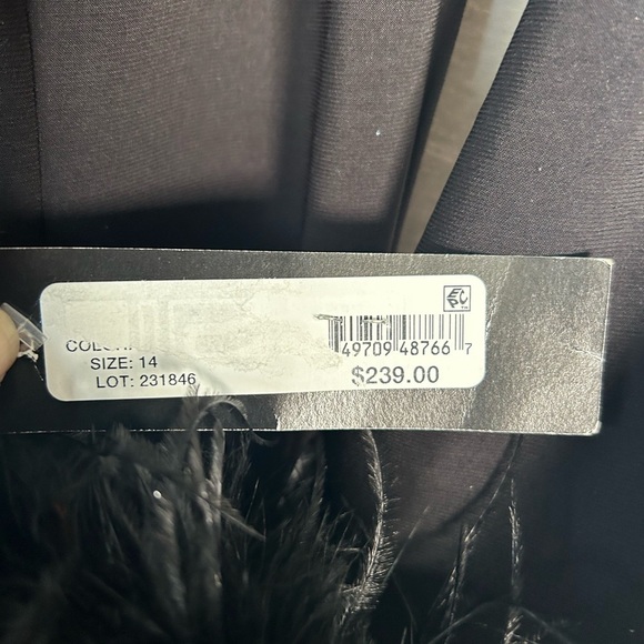 BETSY & ADAM
Womens Illusion Polyester Sheath Dress - Picture 5 of 5